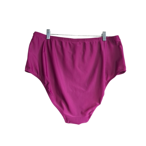 ELIANA Plus 2 Piece Tankini Beautiful Pink/Purple Size 3X - Picture 5 of 15